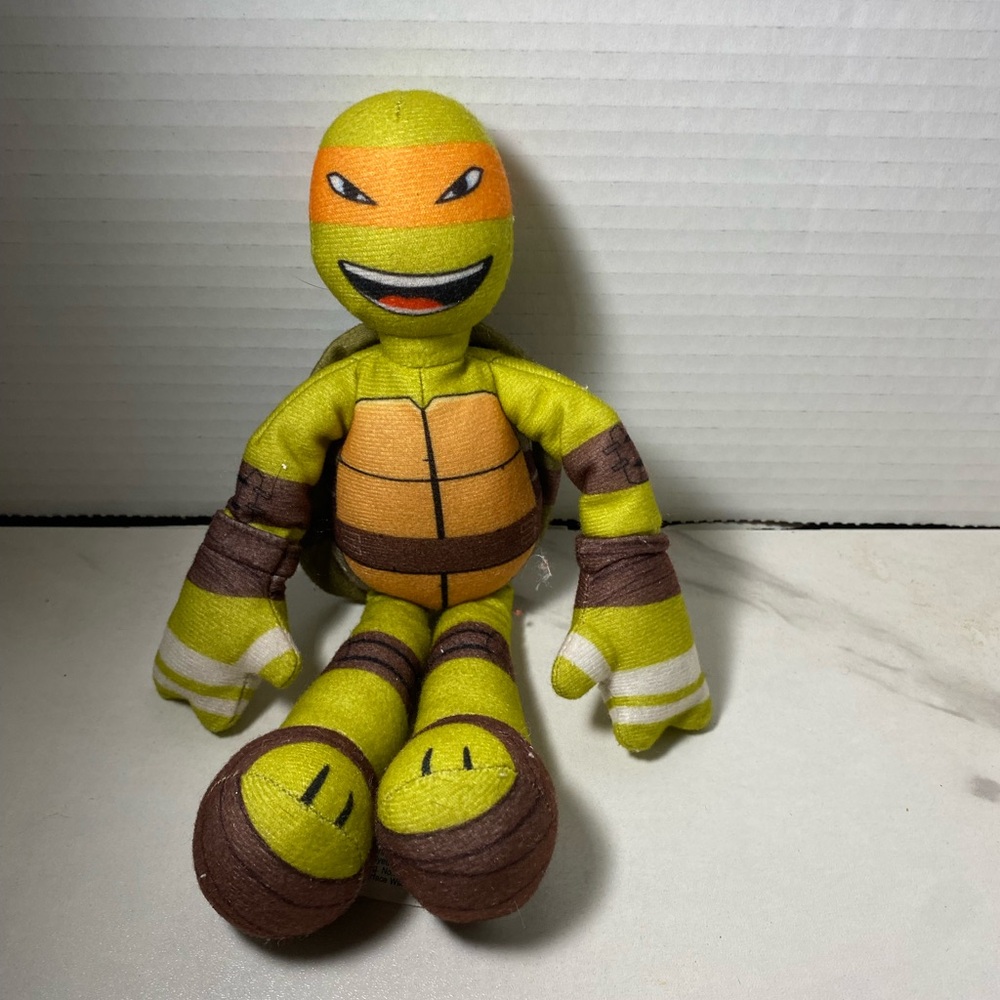 Teenage Mutant Ninja Turtles Stuffed Animal - Green and Brown